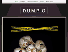 Tablet Screenshot of dumpio.fr